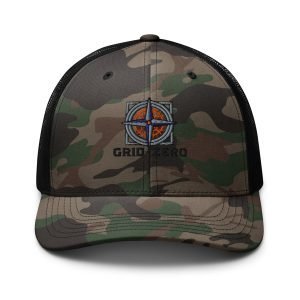 Grid-Zero Supply | Camouflage Trucker Hat